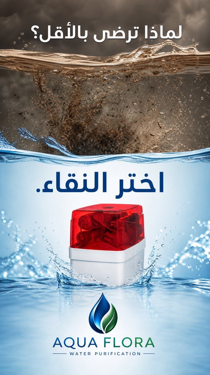 إعلان أكوا فلورا لتنقية المياه رقم 27
