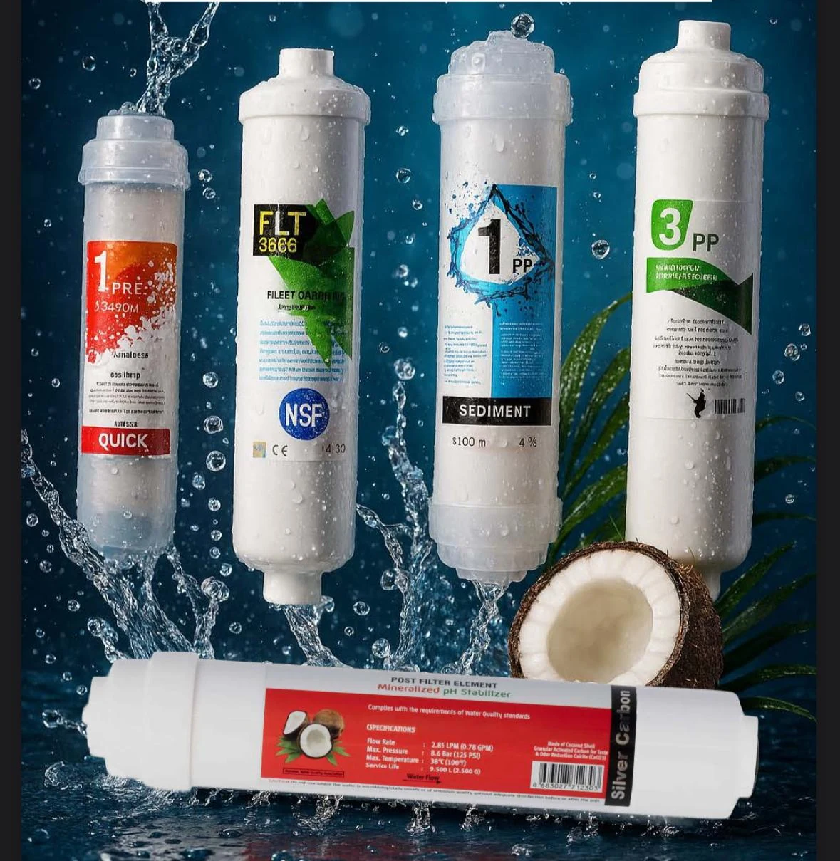 Kit complet de filtres Aqua Flora