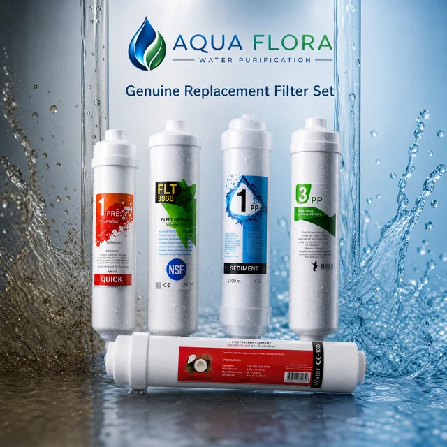 Aqua Flora filter set campaign image 3