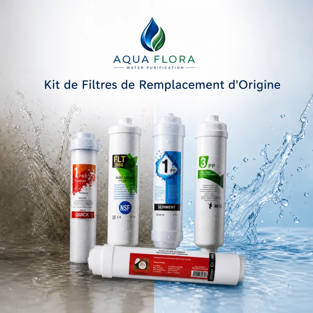 Visuel Aqua Flora du kit de filtres numéro 3