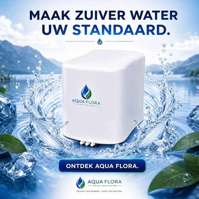 Aqua Flora-campagnebeeld van de witte LITE BOLERO nummer 7