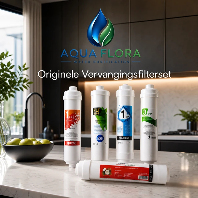 Aqua Flora-campagnebeeld van de filterset nummer 9
